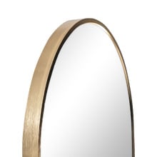 Naomi Arched Stainless Steel Wall Mirror